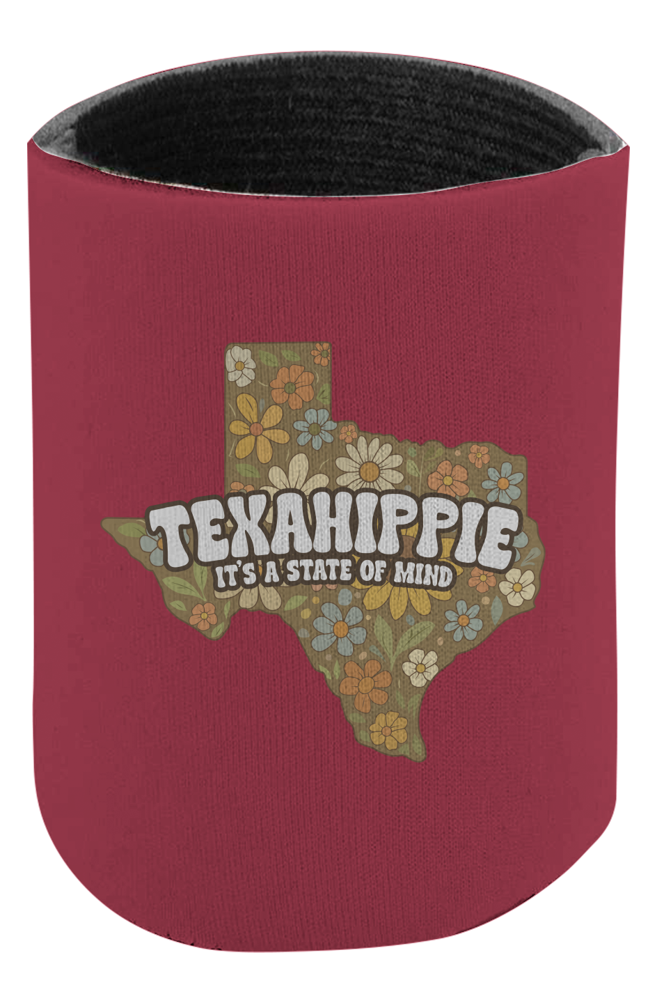 Texahippie State Of Mind Liberty Bag Beverage/Can Holder