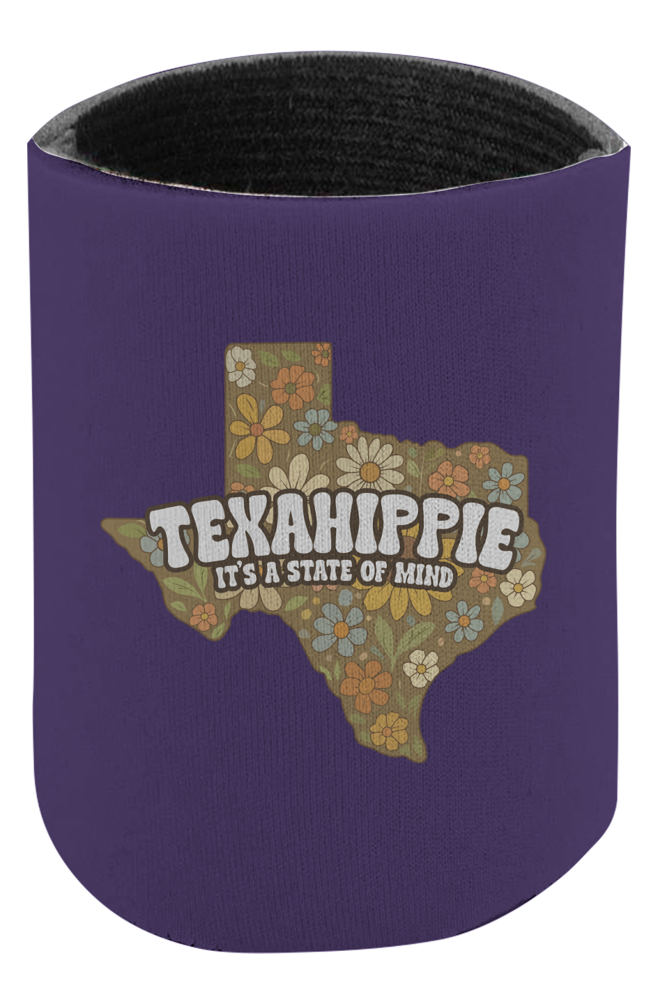 Texahippie State Of Mind Liberty Bag Beverage/Can Holder