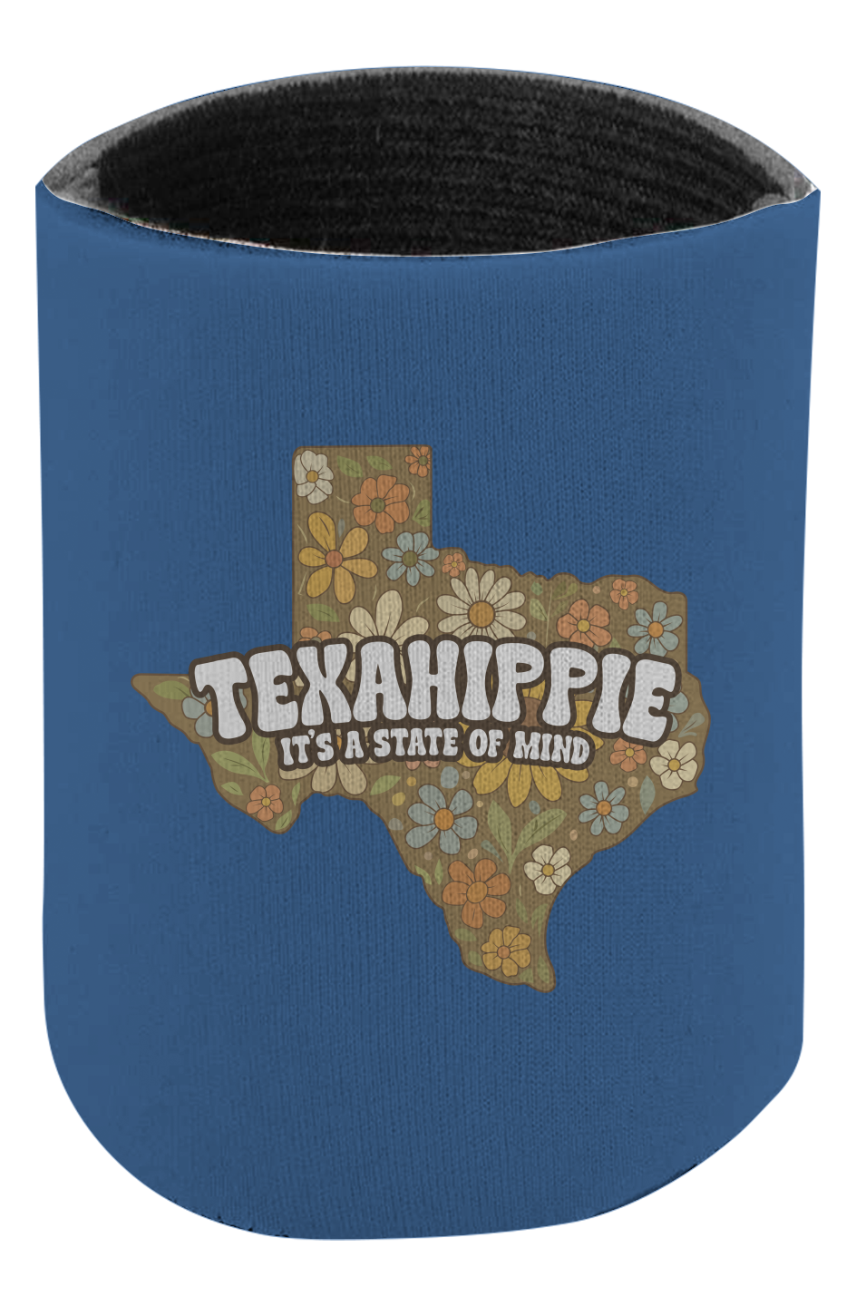 Texahippie State Of Mind Liberty Bag Beverage/Can Holder