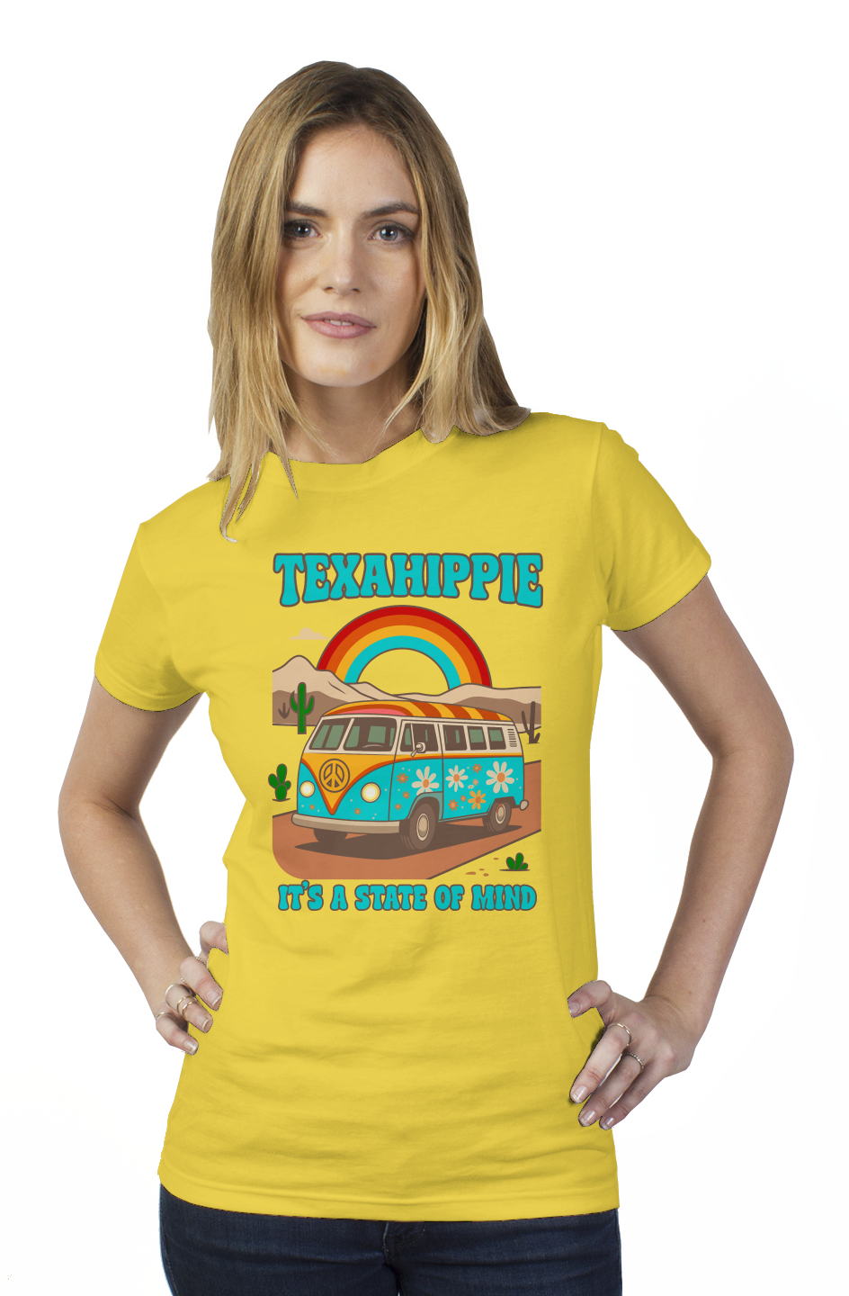 Texahippie Van Life Womens T Shirt