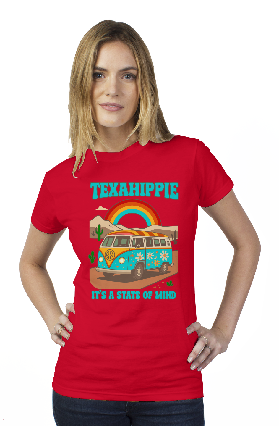Texahippie Van Life Womens T Shirt