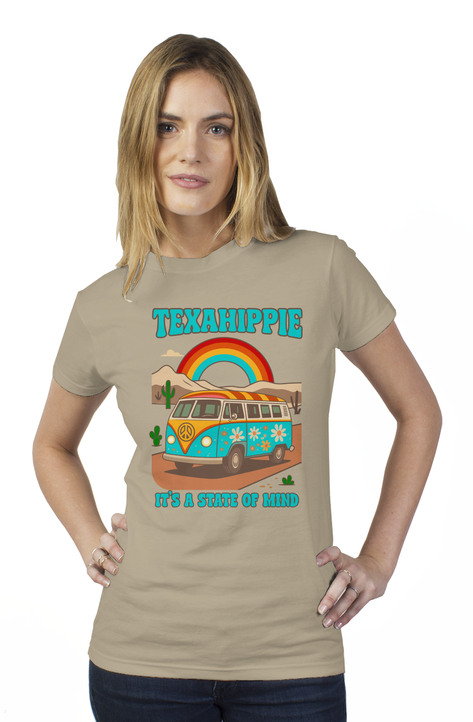 Texahippie Van Life Womens T Shirt
