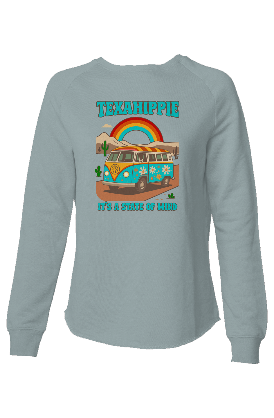 Texahippie Van Life Lightweight Scalloped Sweatshirt