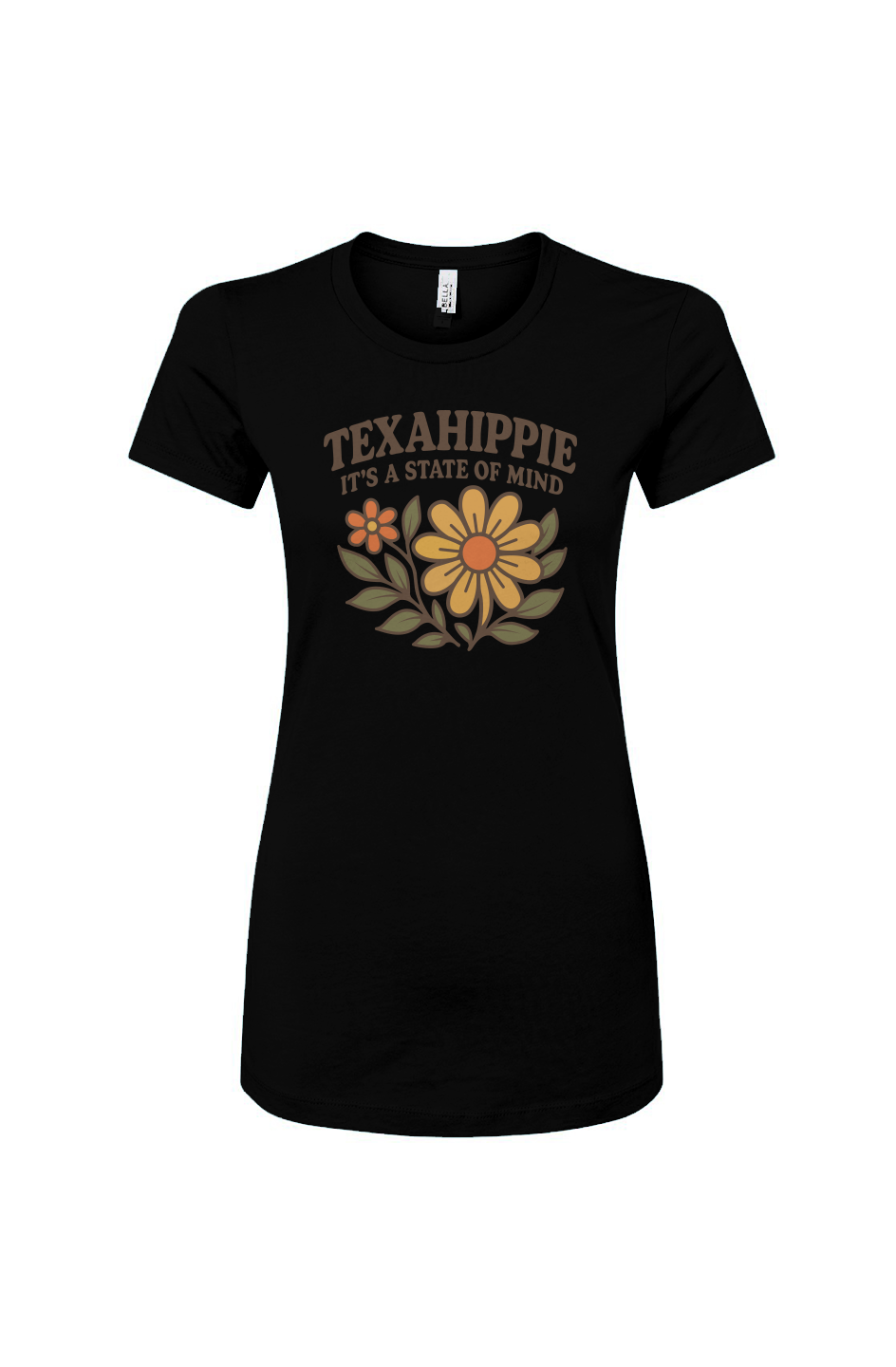 Texahippie Flower Bloom Slim Fit Tee