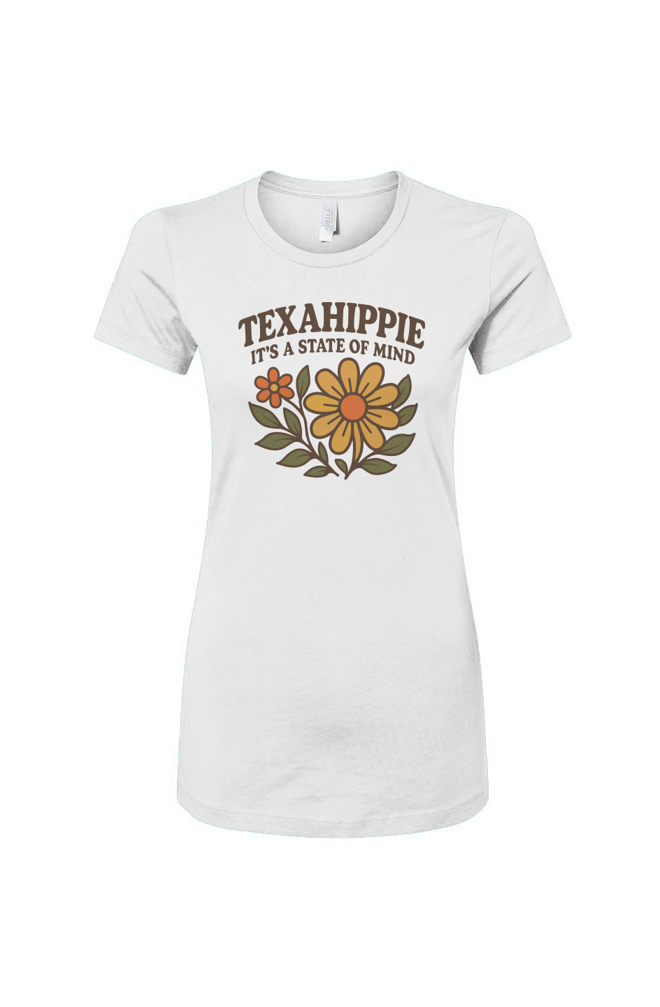 Texahippie Flower Bloom Slim Fit Tee