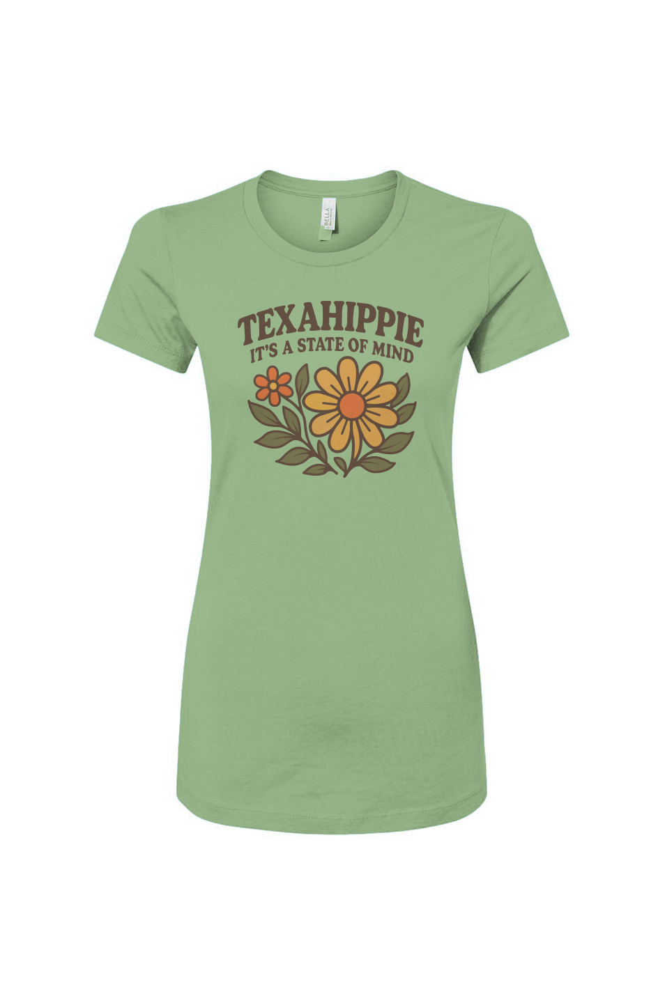 Texahippie Flower Bloom Slim Fit Tee