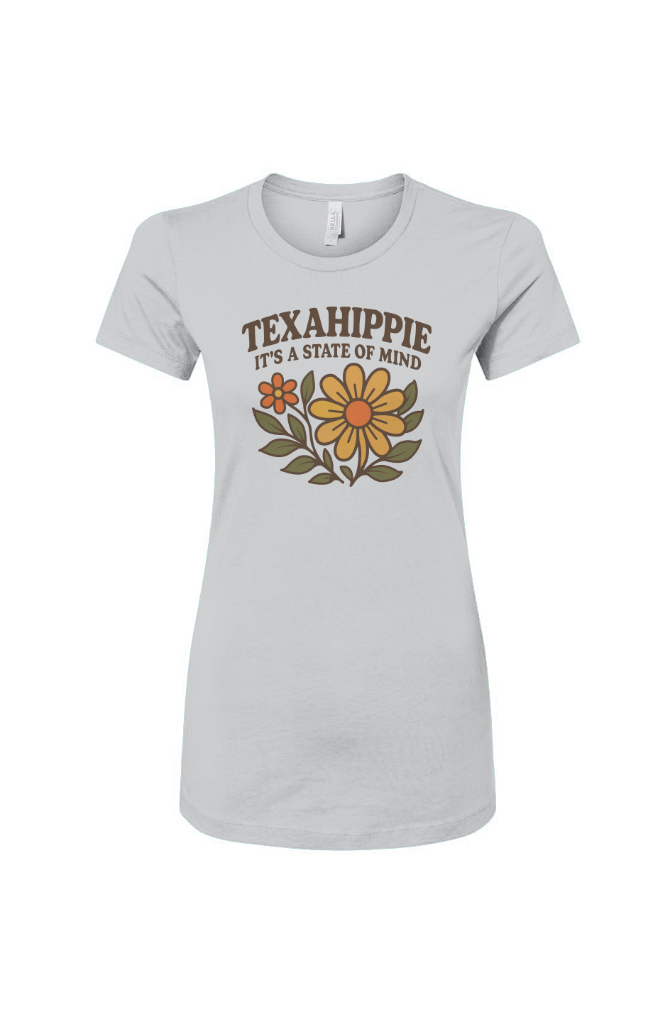Texahippie Flower Bloom Slim Fit Tee
