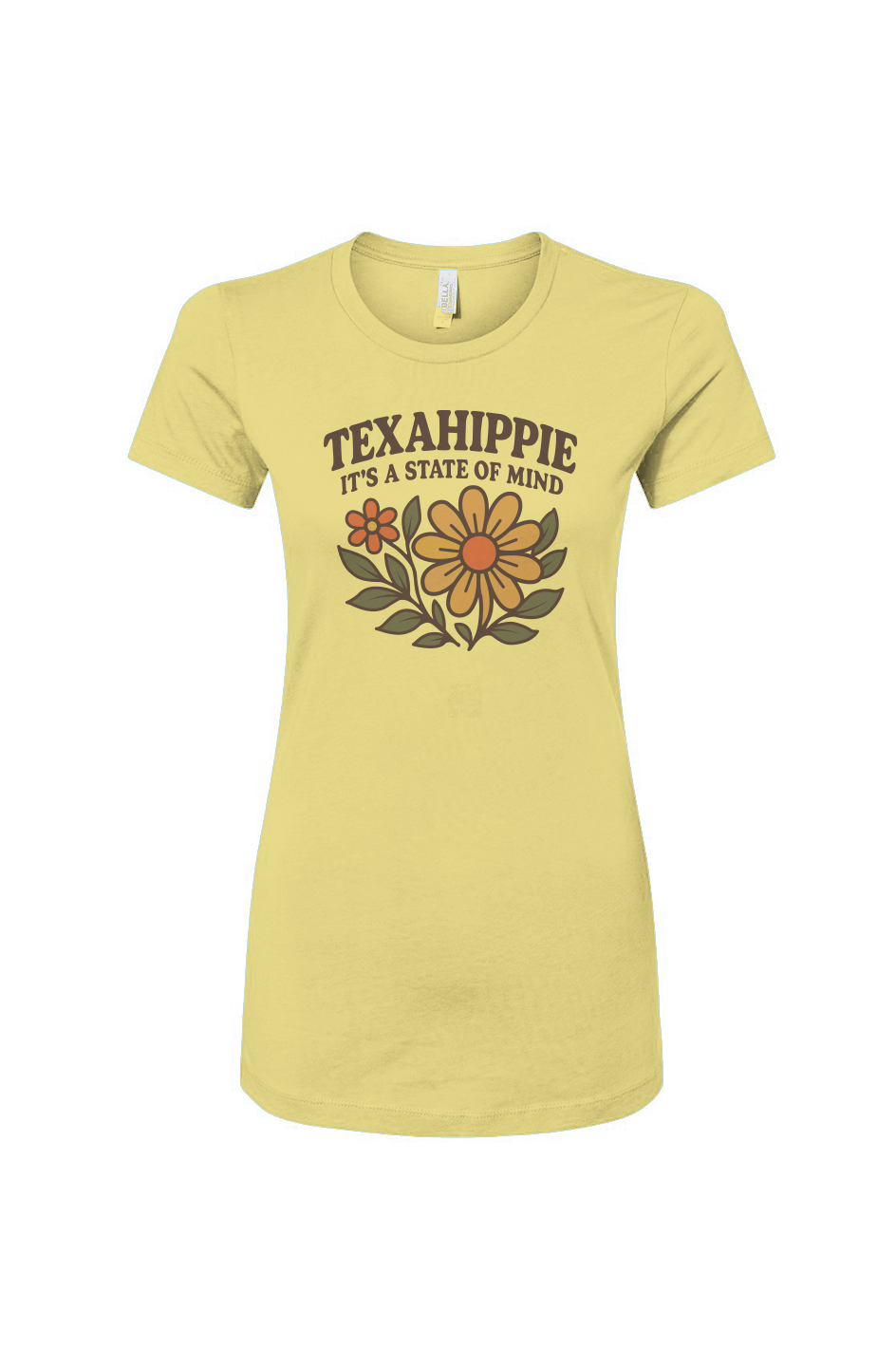 Texahippie Flower Bloom Slim Fit Tee