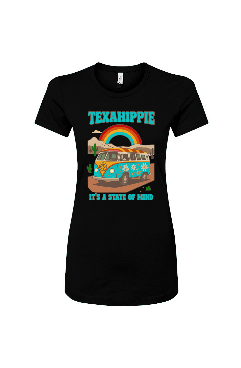 Texahippie Van Life Slim Fit Tee