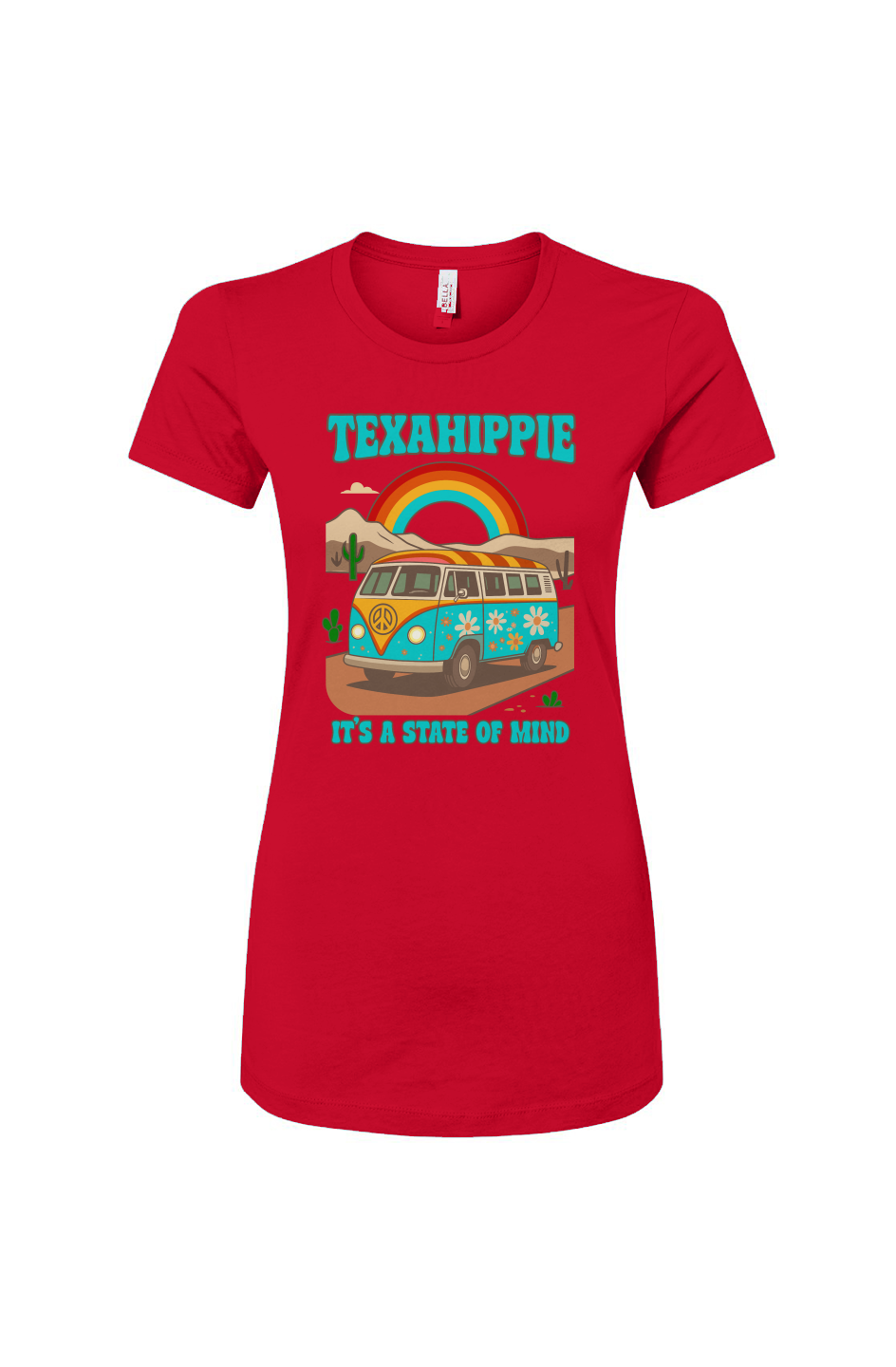 Texahippie Van Life Slim Fit Tee