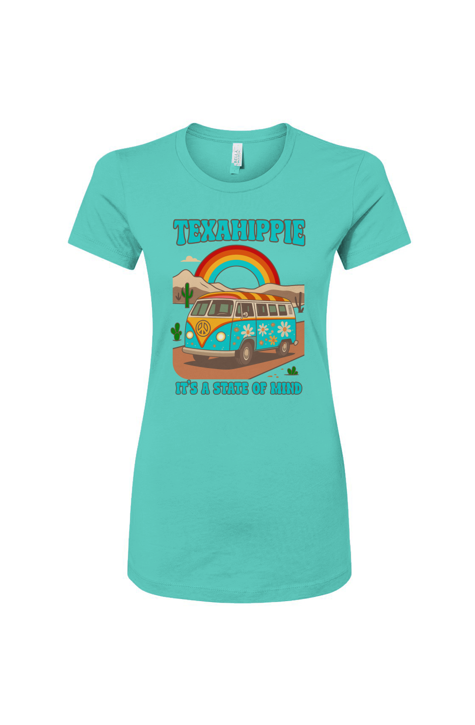 Texahippie Van Life Slim Fit Tee
