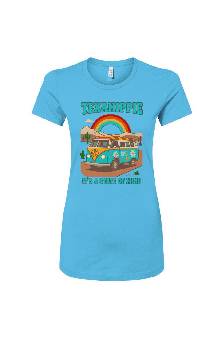 Texahippie Van Life Slim Fit Tee