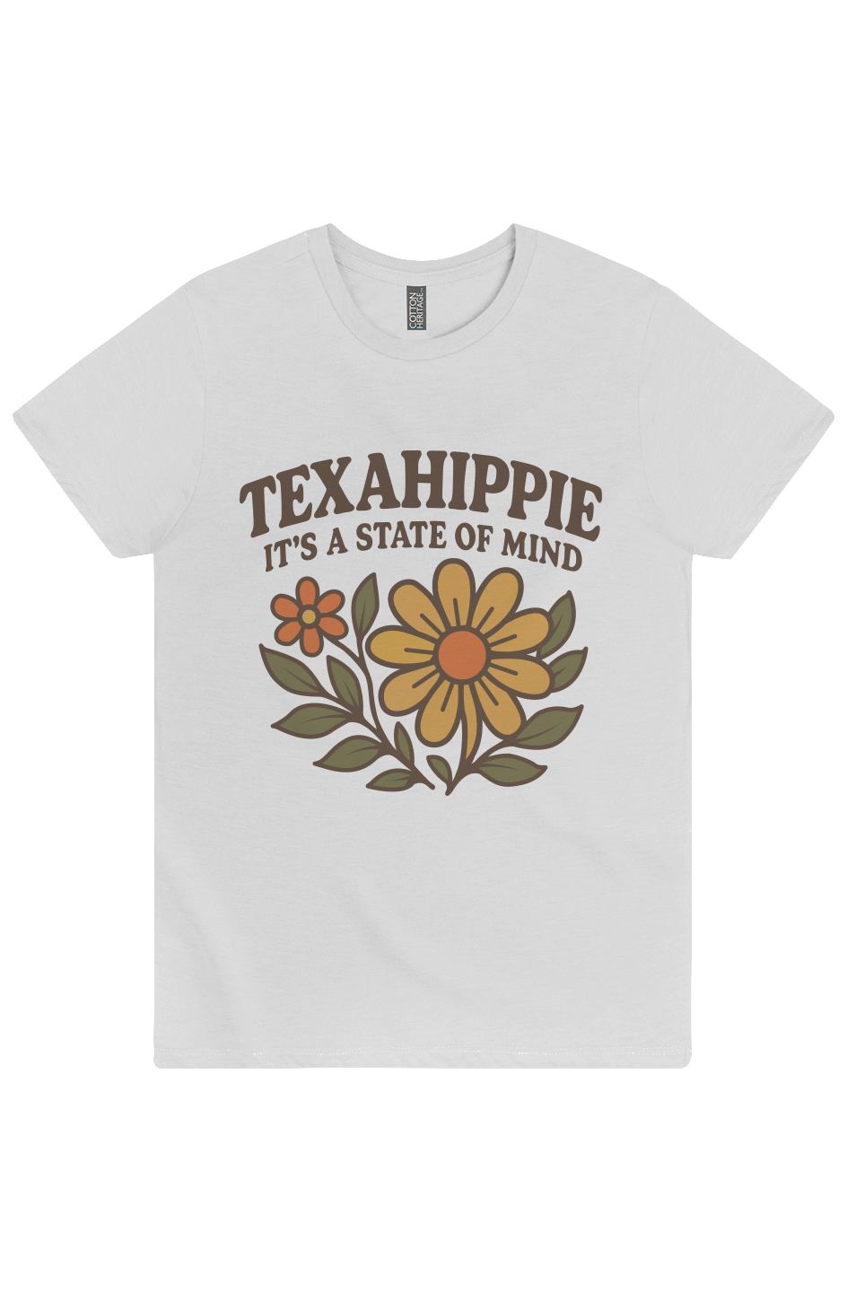 Texahippie Flower Blooms Daily Tee