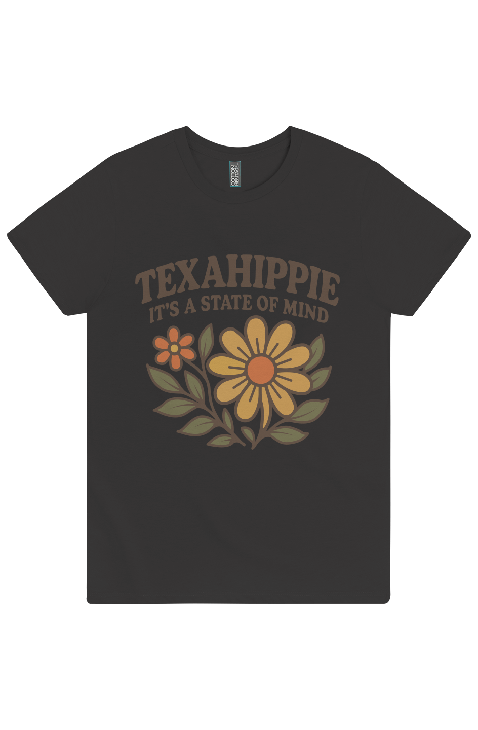 Texahippie Flower Blooms Daily Tee