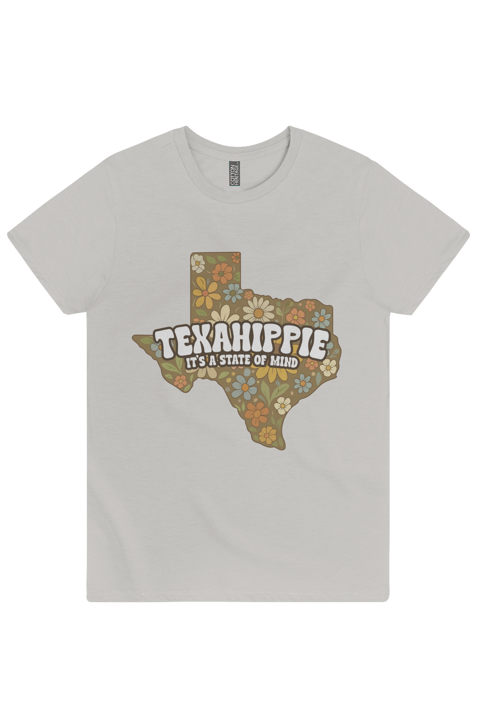Texahippie State Of Mind Daily Tee
