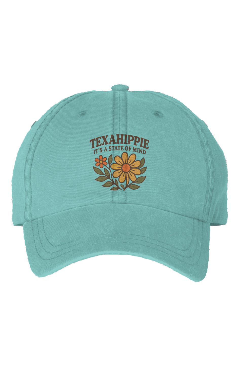 Texahippie Flower Bloom Pigment Dyed Cap
