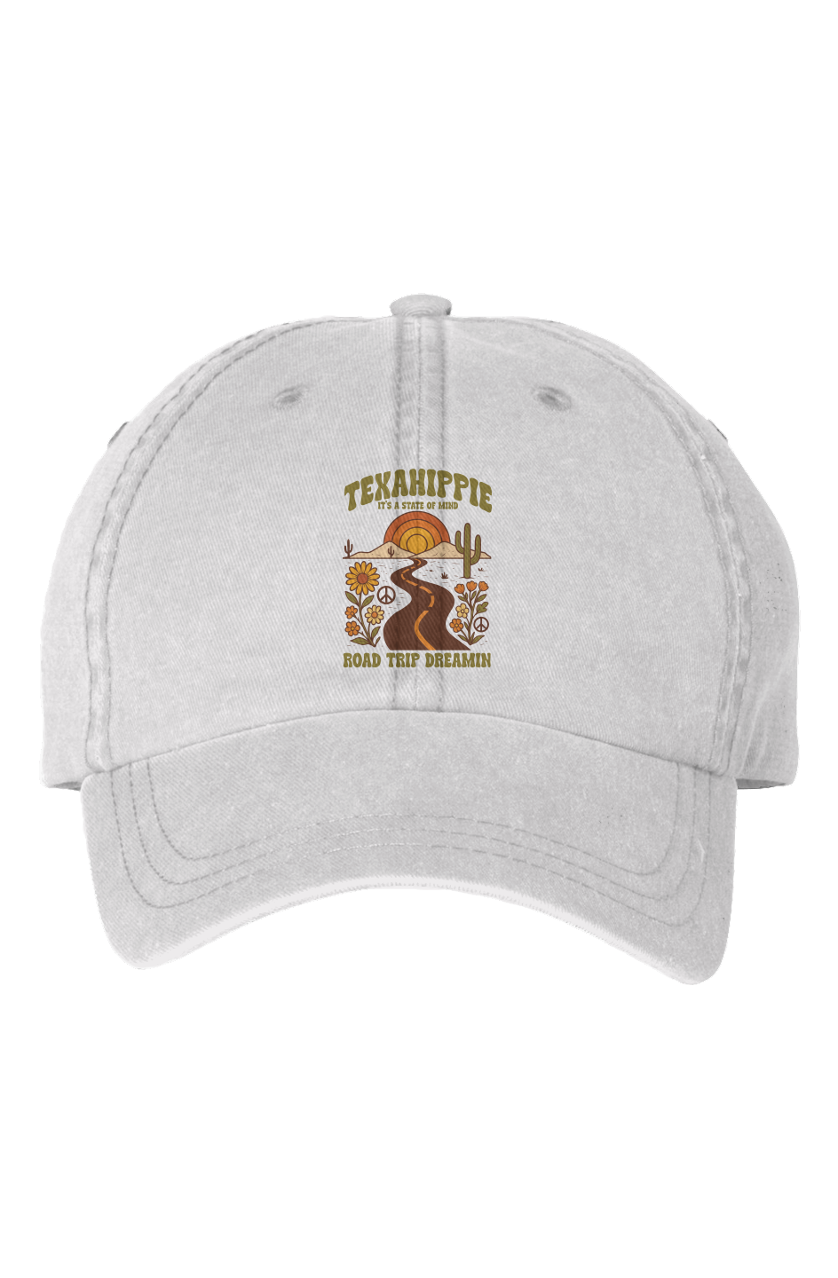 Texahippie Road Trippin Pigment Dyed Cap