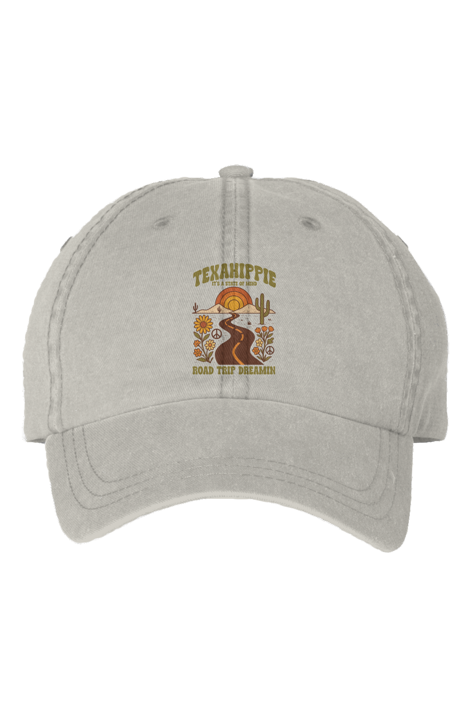 Texahippie Road Trippin Pigment Dyed Cap