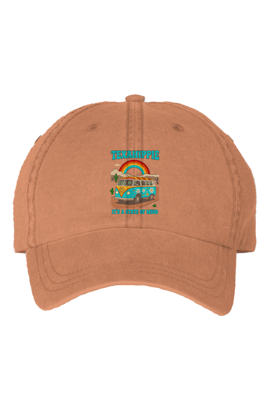 Texahippie Van Life Pigment Dyed Cap