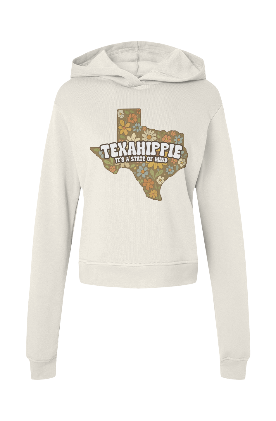 Texahippie State of Mind Womens Classic Hoodie Sweatshirt