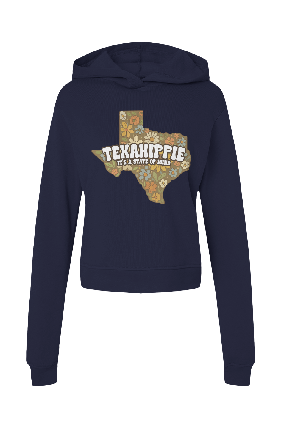 Texahippie State of Mind Womens Classic Hoodie Sweatshirt