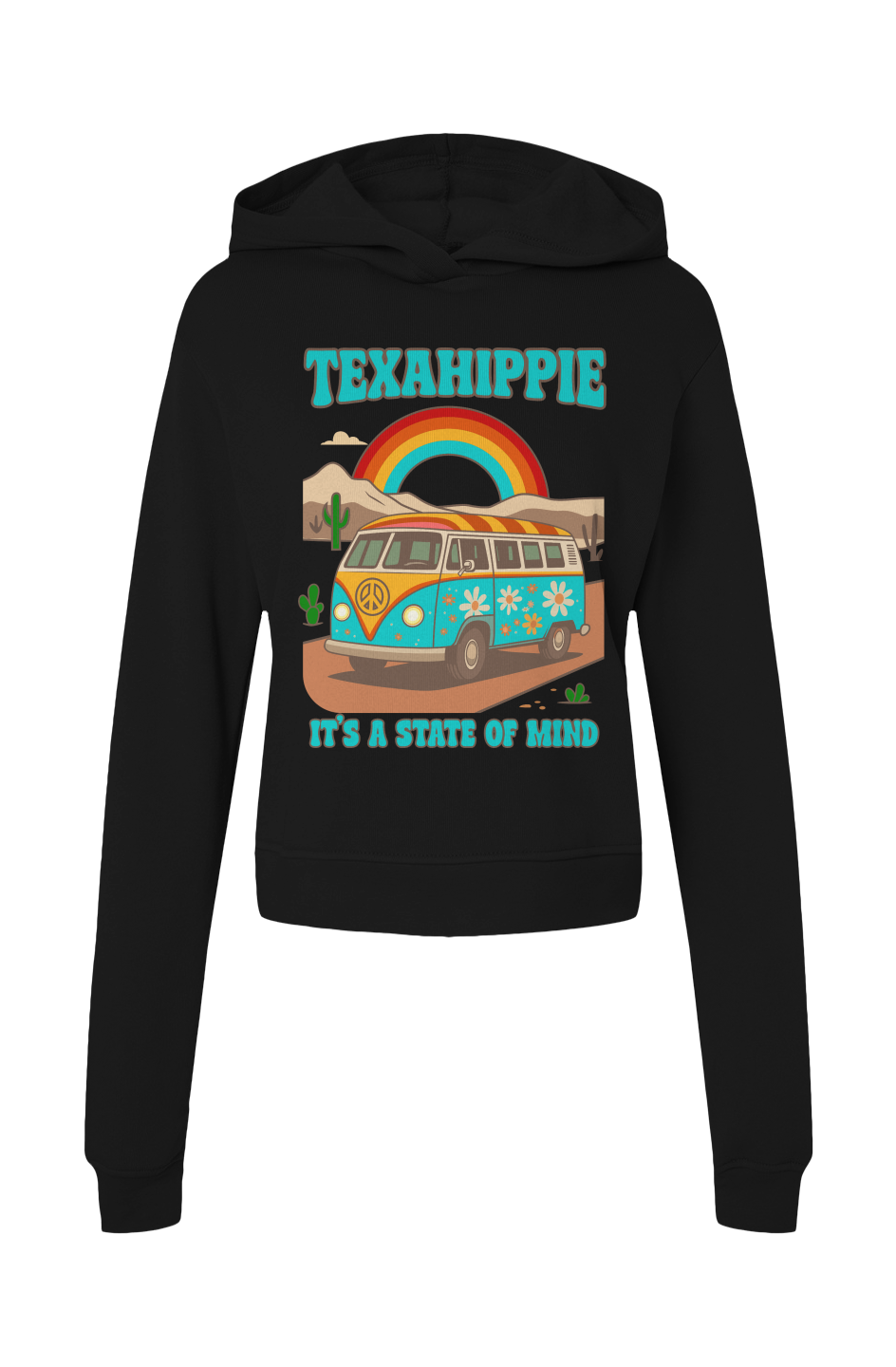 Texahippie Van Life Womens Classic Hoodie Sweatshirt