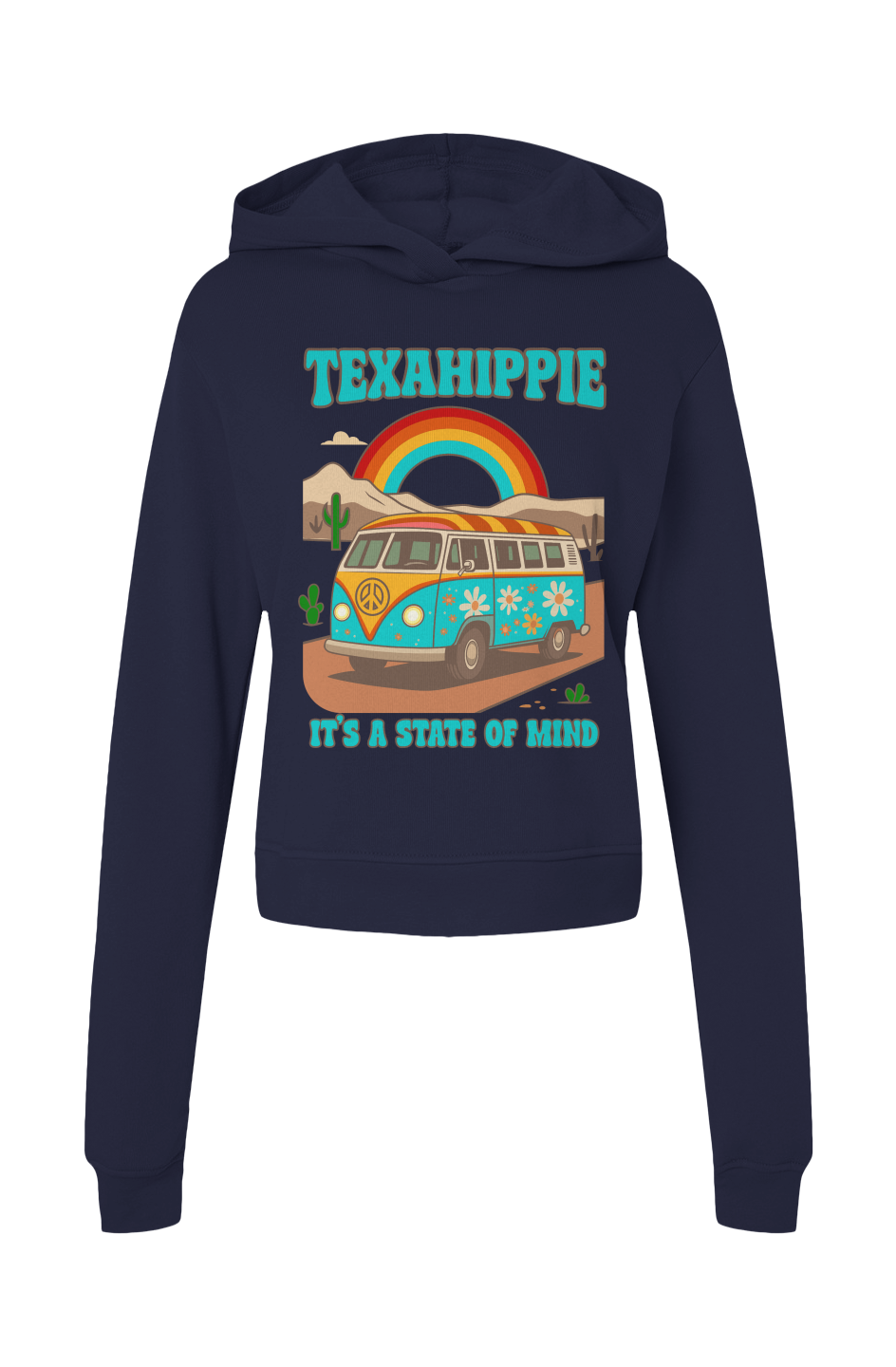 Texahippie Van Life Womens Classic Hoodie Sweatshirt