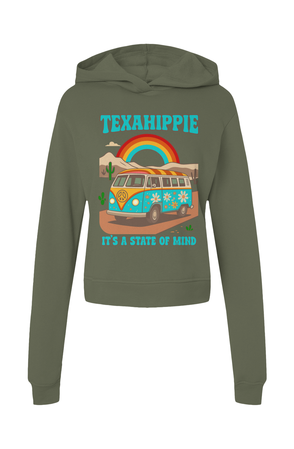 Texahippie Van Life Womens Classic Hoodie Sweatshirt