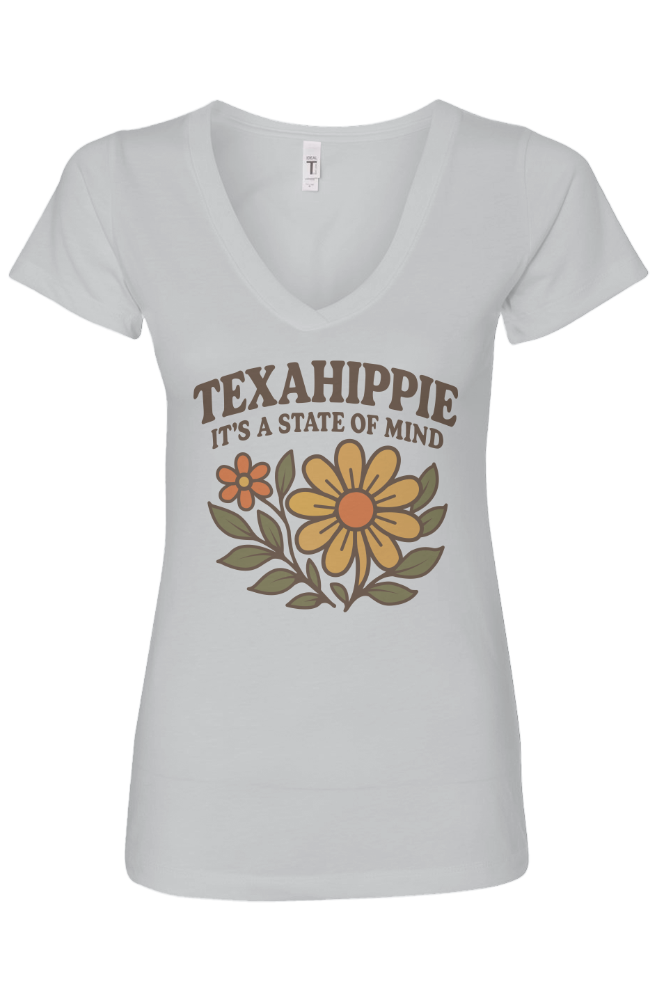 Texahippie Flower Bloom Ideal V-Neck