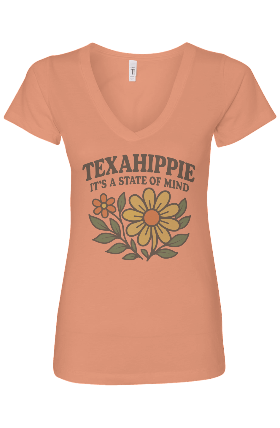 Texahippie Flower Bloom Ideal V-Neck