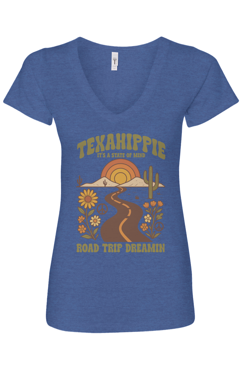 Texahippie Road Trippin Ideal V-Neck