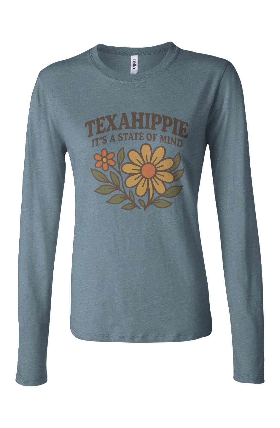 Texahippie Flower Bloom Jersey Long Sleeve Tee