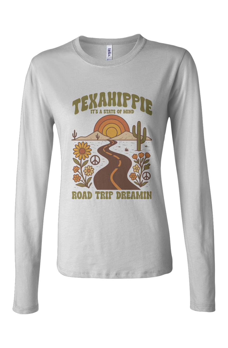Texahippie Road Trippin Jersey Long Sleeve Tee
