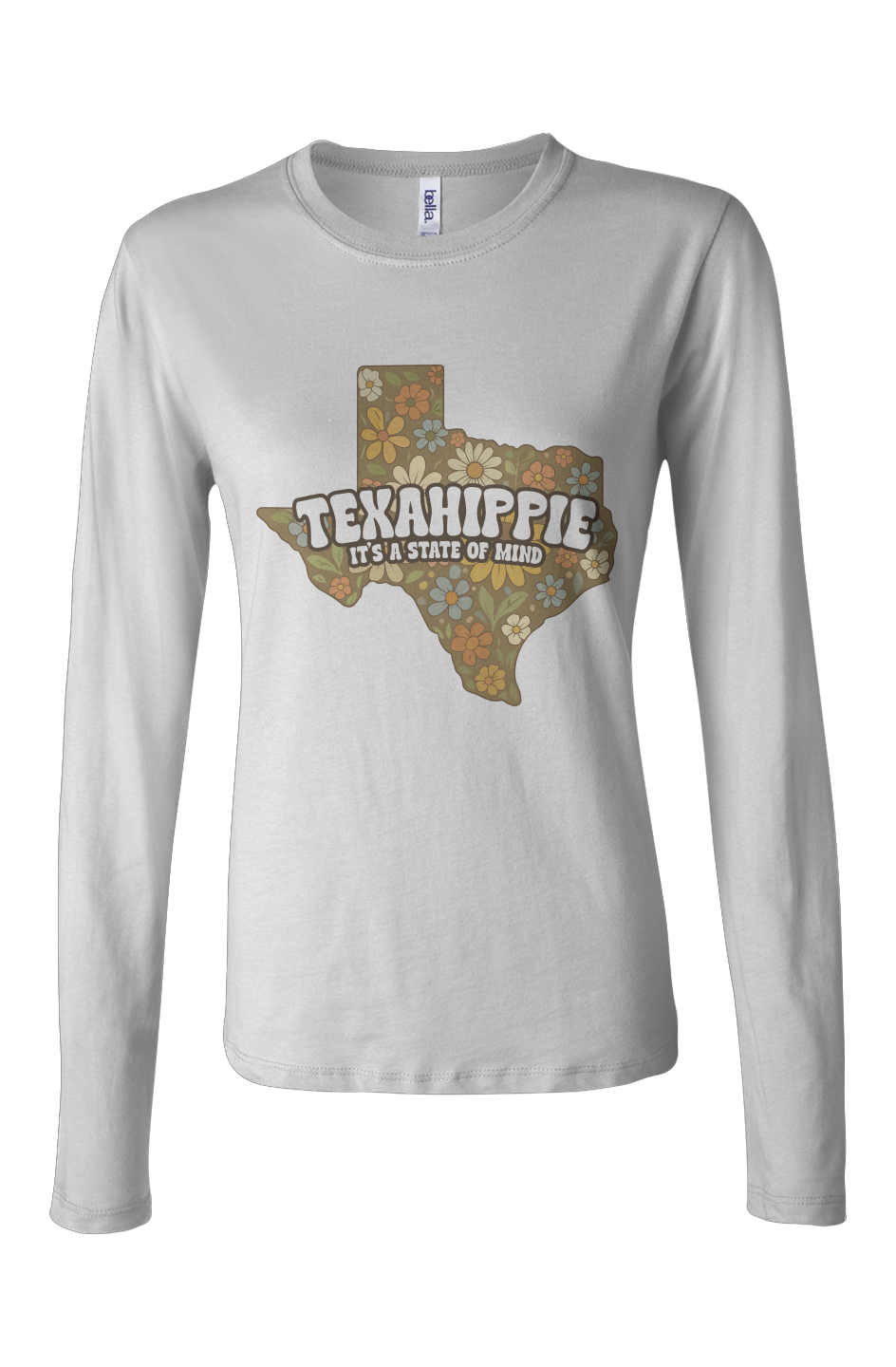 Texahippie State of Mind Jersey Long Sleeve Tee