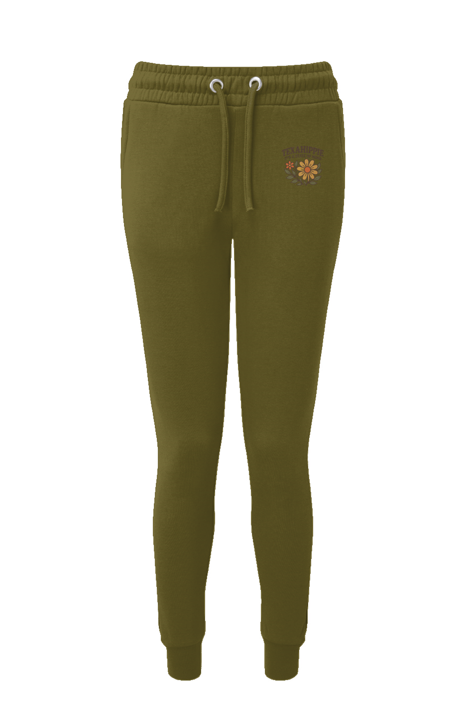 Texahippie Flower Bloom Ladies' Yoga Fitted Jogger